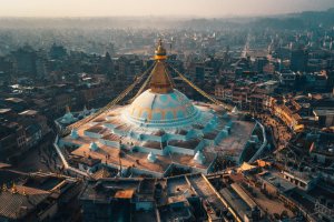 Nepal: la estupa de Boudhanath, uno de los grandes santuarios budistas del mundo