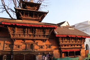 Nepal: plaza Durbar del valle de Katmandú, Patrimonio de la Humanidad