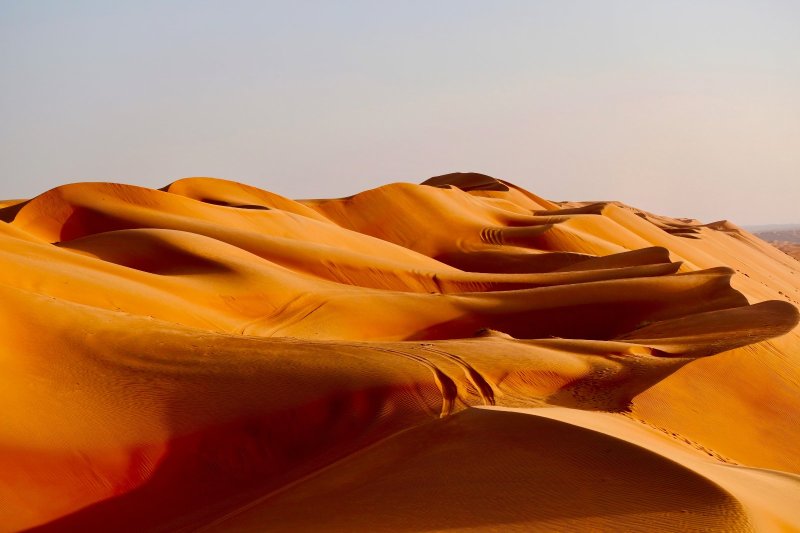 Omán: las fascinantes curvas de las dunas de Wahiba Sands