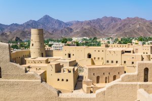 Omán: fuerte de Bahla en la región de Ad Dakhiliya