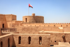 Omán: fuerte histórico de Rustaq