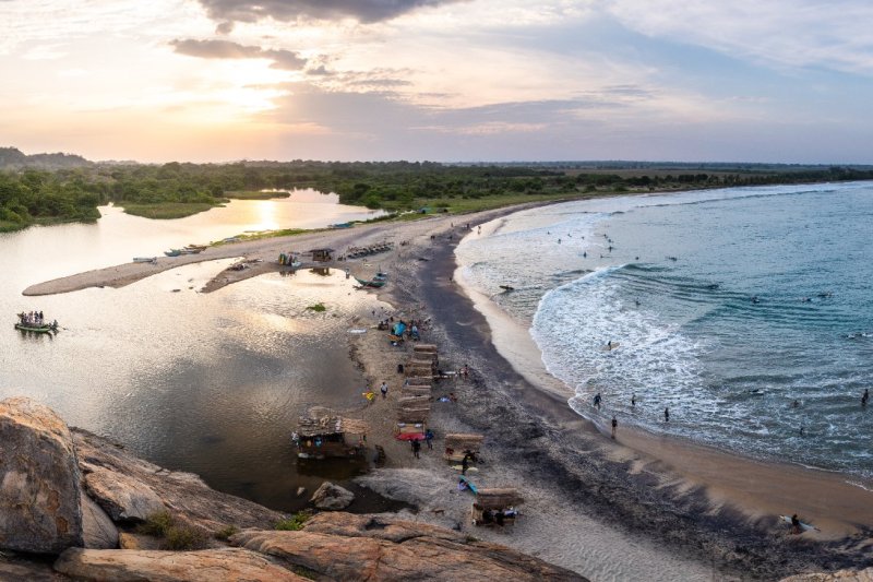 Sri Lanka: atardecer en Elephant Rock, Arugam Bay