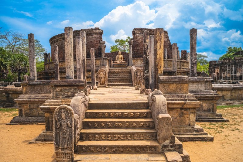 Sri Lanka: Cuadrángulo Sagrado de la antigua ciudad de Polonnaruwa