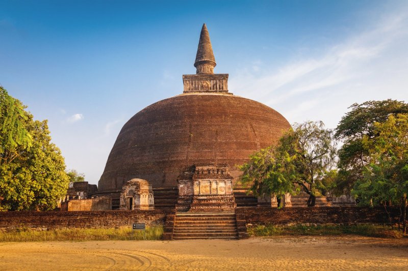 Sri Lanka: templo de la antigua ciudad de Polonnaruwa, Patrimonio de la Humanidad