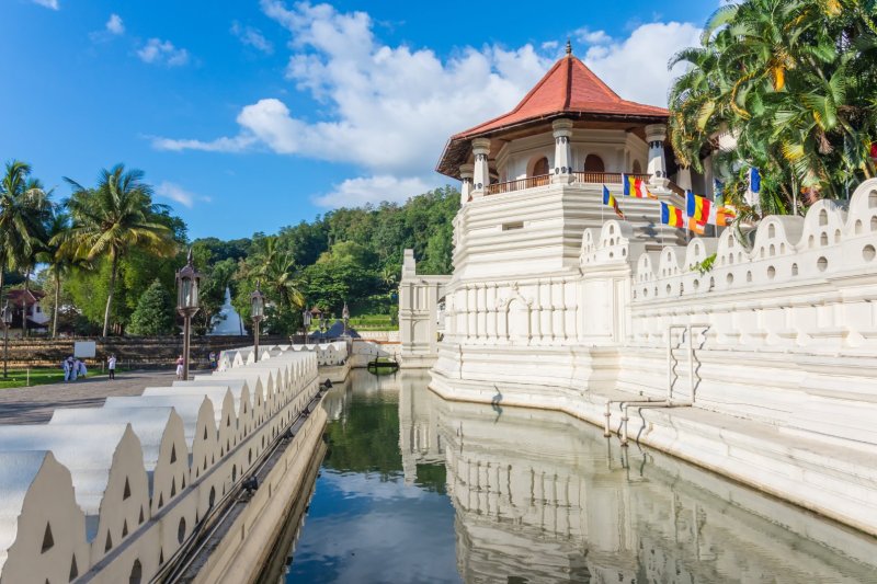 Sri Lanka: Templo del Diente de Buda en Kandy