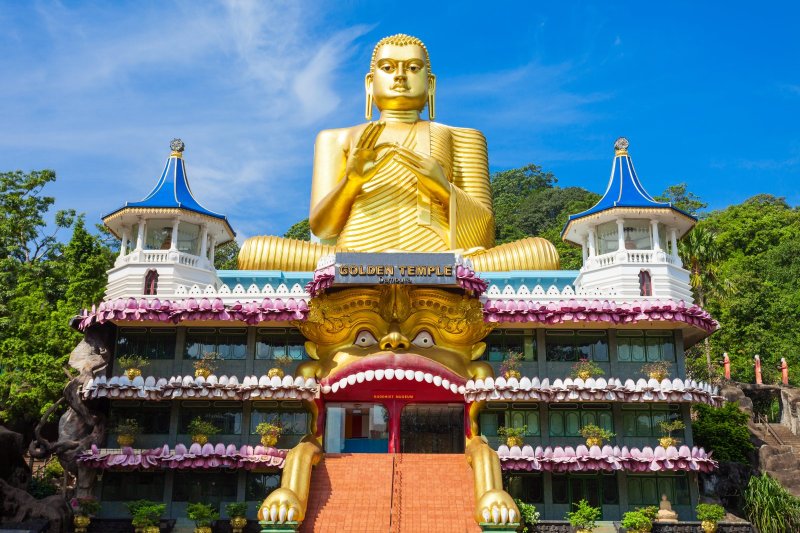 Sri Lanka: Templo Dorado de Dambulla
