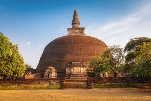 Sri Lanka: templo de la antigua ciudad de Polonnaruwa, Patrimonio de la Humanidad