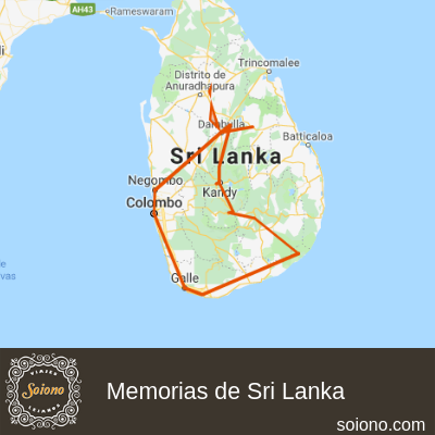 Memorias de Sri Lanka