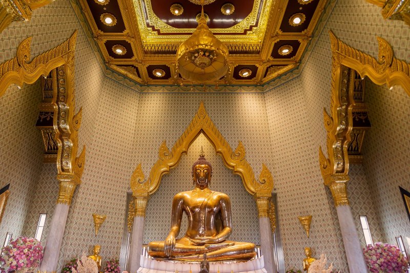Tailandia: el emblemático Buda de Oro, tesoro de Bangkok