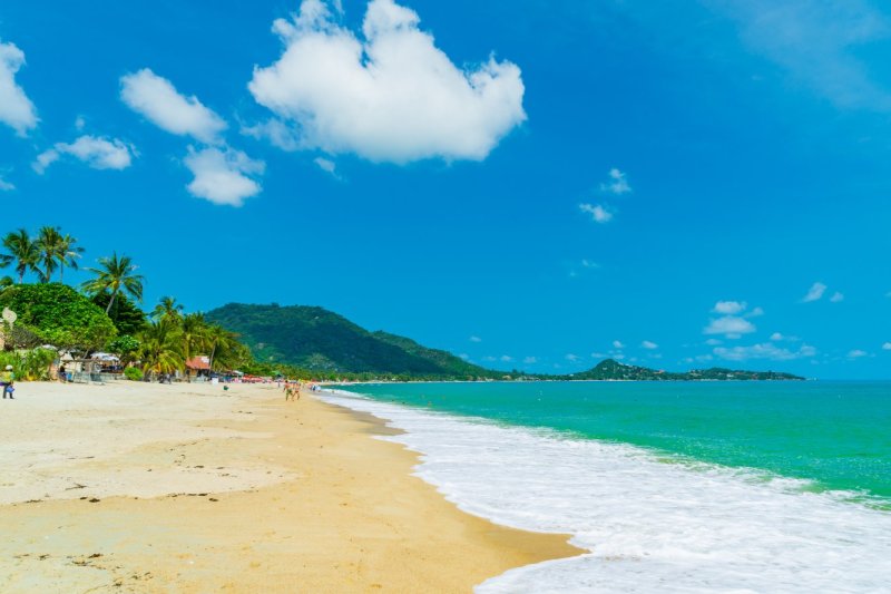 Tailandia: playa de Chaweng en Koh Samui