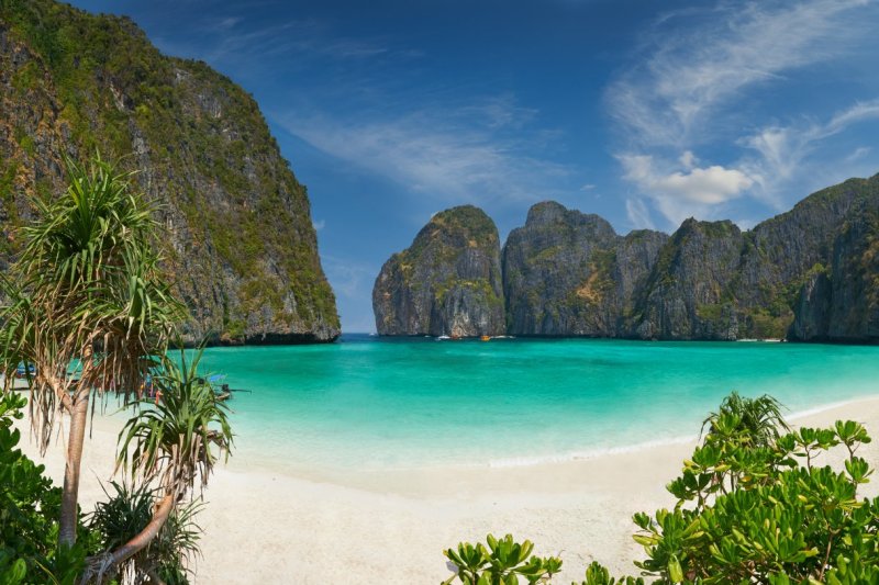 Tailandia: paisaje tropical de las islas Phi Phi, Krabi