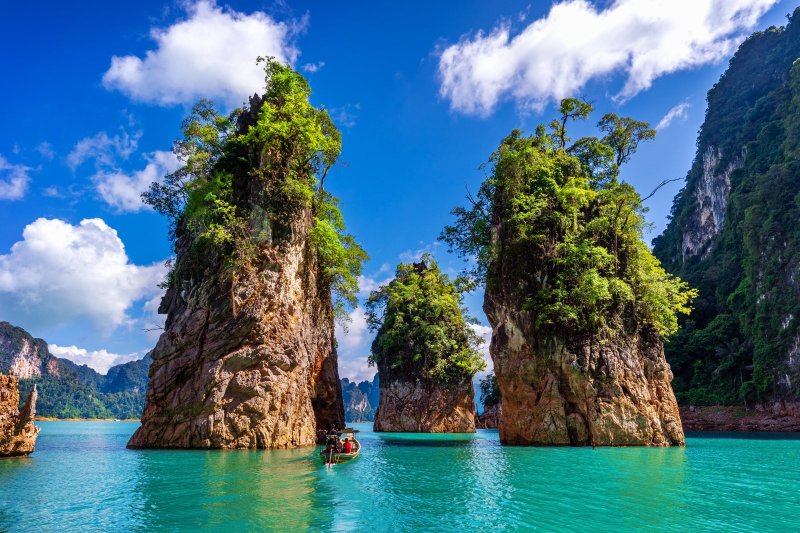 foto del viaje: cabañas flotantes en Khao Sok y las payas de Krabi