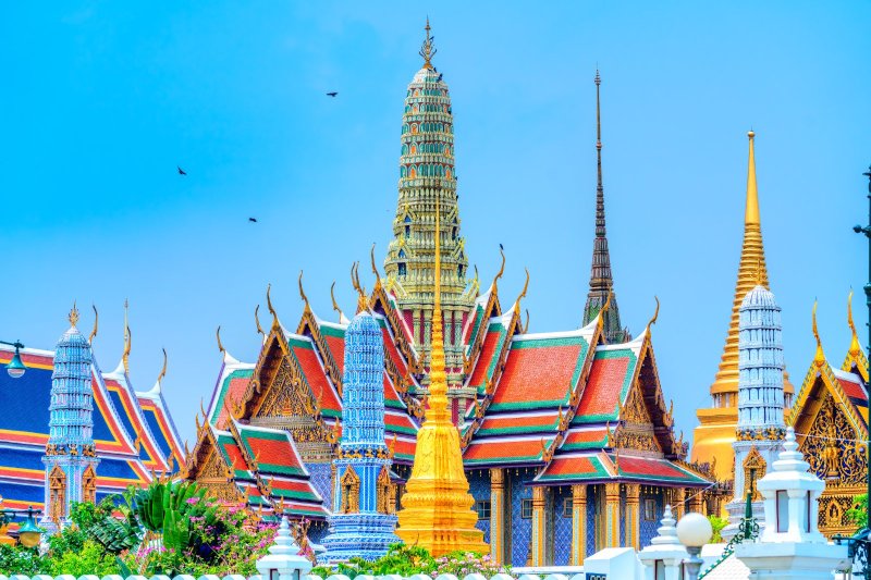Tailandia: el templo Wat Phra Kaew y el Gran Palacio de Bangkok