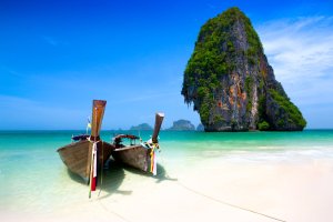 Tailandia: playa de Railay una de las más espectaculares de Krabi