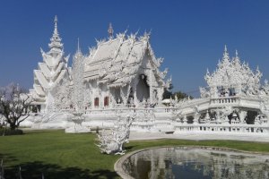 Tailandia: el templo blanco Wat Rong Khun en Chiang Rai