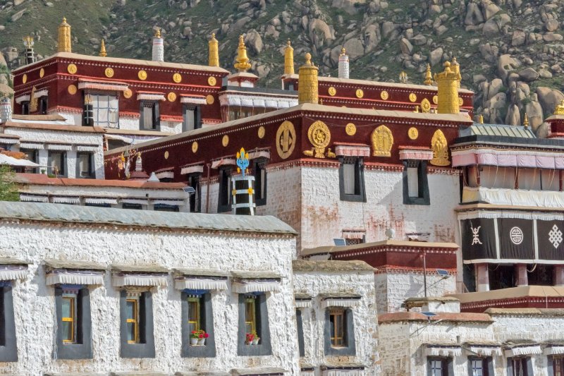 Tíbet: el monasterio de Drepung, uno de los grandes monasterios Gelug de Lhasa