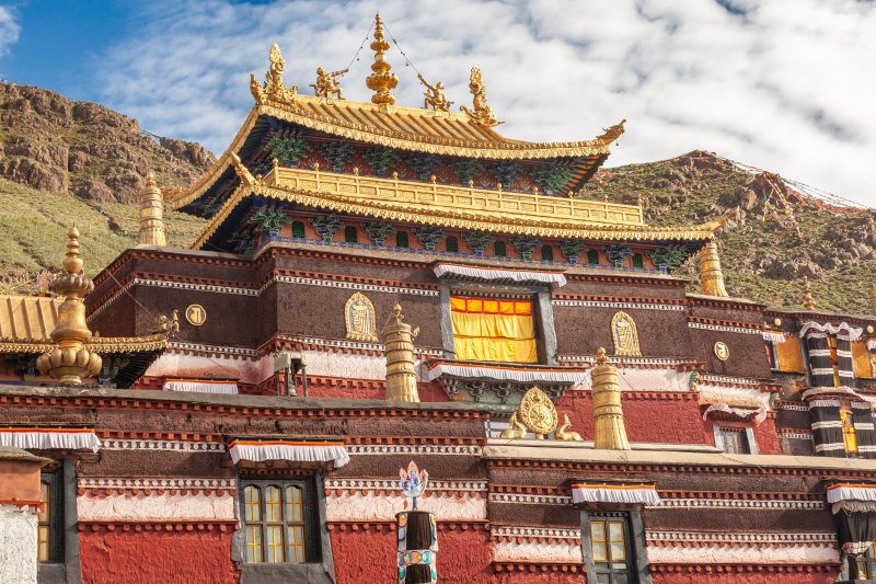 Tíbet: monasterio Tashilhunpo en Shigatse