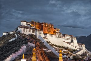 Tibet: Palacio de Potala en Lhasa
