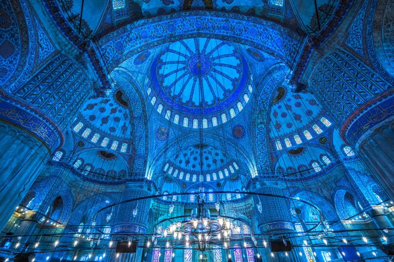 Turquía: Mezquita Azul de Sultanahmet en Estambul