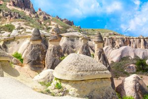 Turquía: chimeneas de hadas en el valle de Pa?aba?, Capadocia