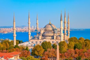Turquía: Mezquita Azul de Sultanahmet en Estambul