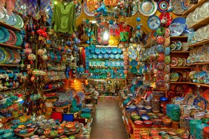 Turquía: tiendas tradicionales del Gran Bazar de Estambul