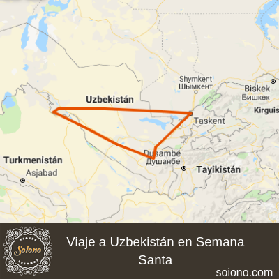 Viaje a Uzbekistán en Semana Santa 2022