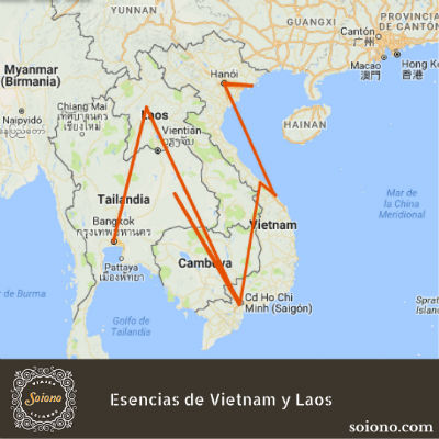 Esencias de Vietnam y Laos