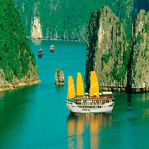Bahia de Halong, Vietnam