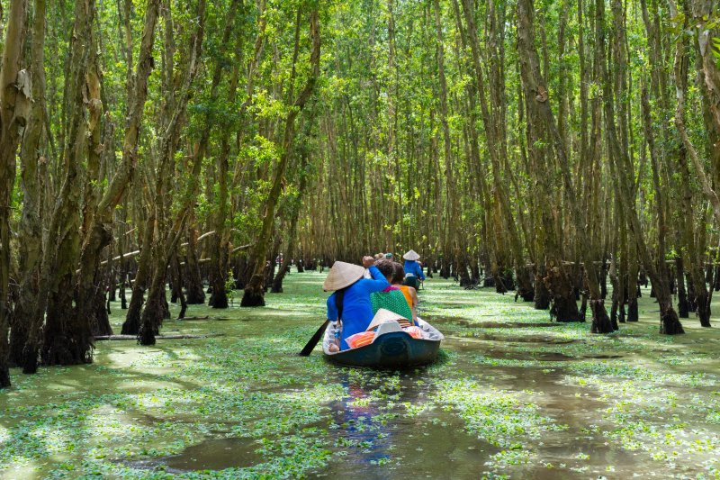 Vietnam: paseo en barca por los canales del delta del Mekong