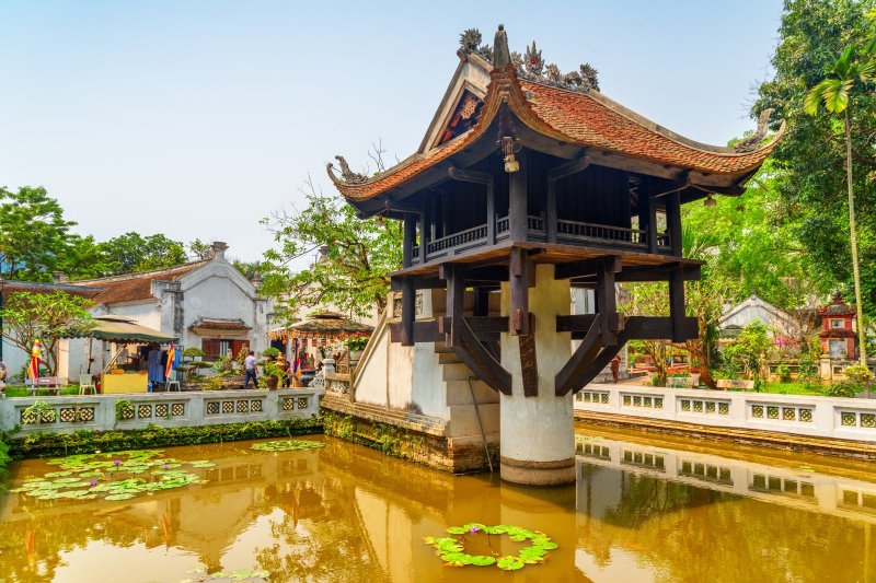 Vietnam: la Pagoda del Pilar Único en Hanói